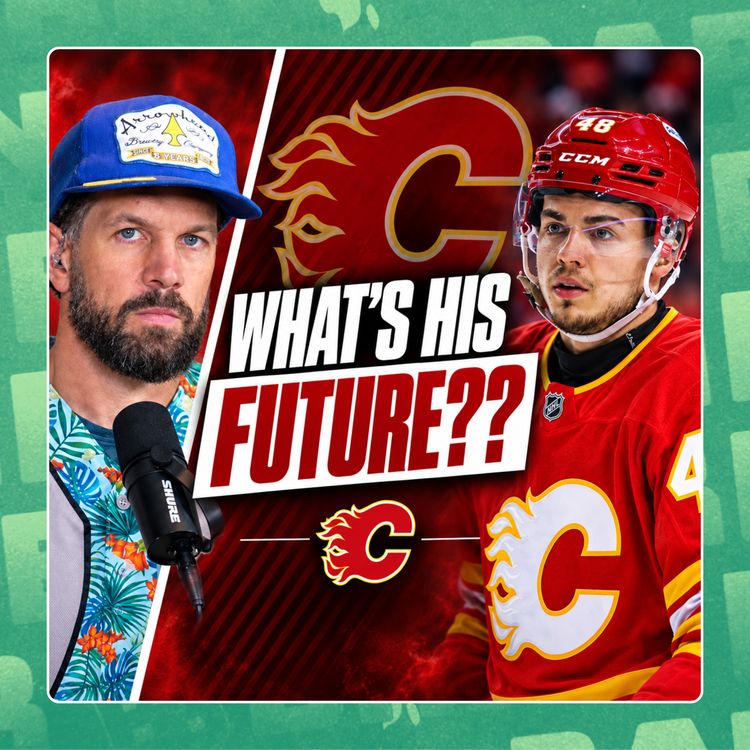 cover art for What Are The Calgary Flames DOING With Hunter Brzustewicz?? | BB Clips