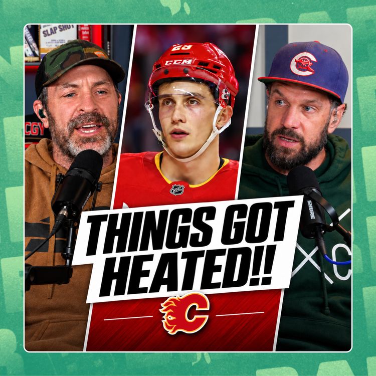 cover art for The Boys CLASH Over The Future Of The Calgary Flames | BB Clips