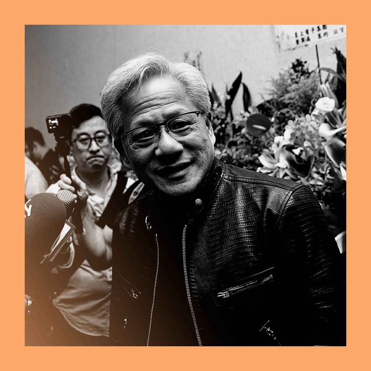 cover art for A week with Nvidia’s Jensen Huang