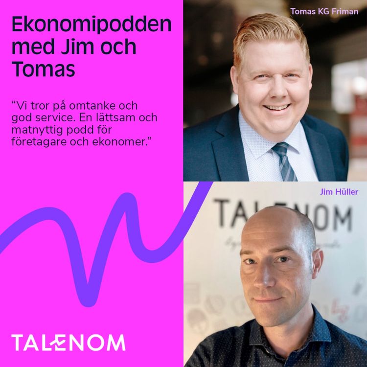 cover art for Snart nytt avsnitt med Ekonomipodden med Jim och Tomas