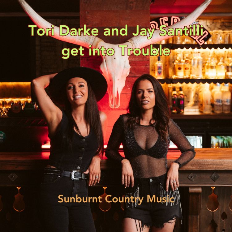 cover art for Tori Darke and Jay Santilli get into Trouble