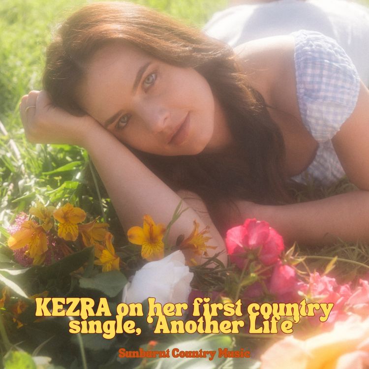cover art for KEZRA on her first country single ‘Another Life’