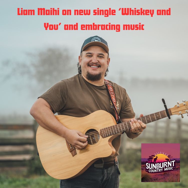cover art for Liam Maihi on new single ‘Whiskey and You’ and embracing music