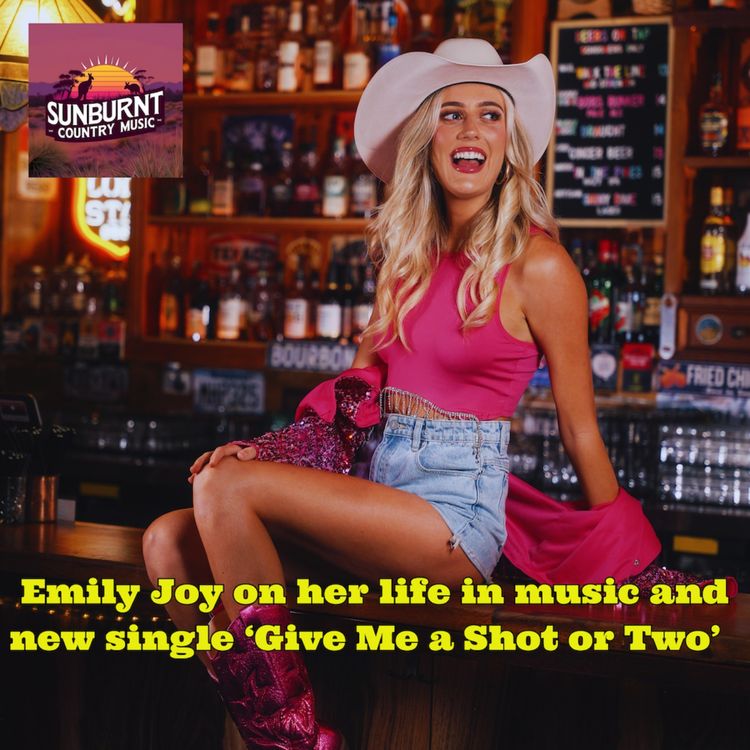 cover art for Emily Joy on her life in music and new single ‘Give Me a Shot or Two’