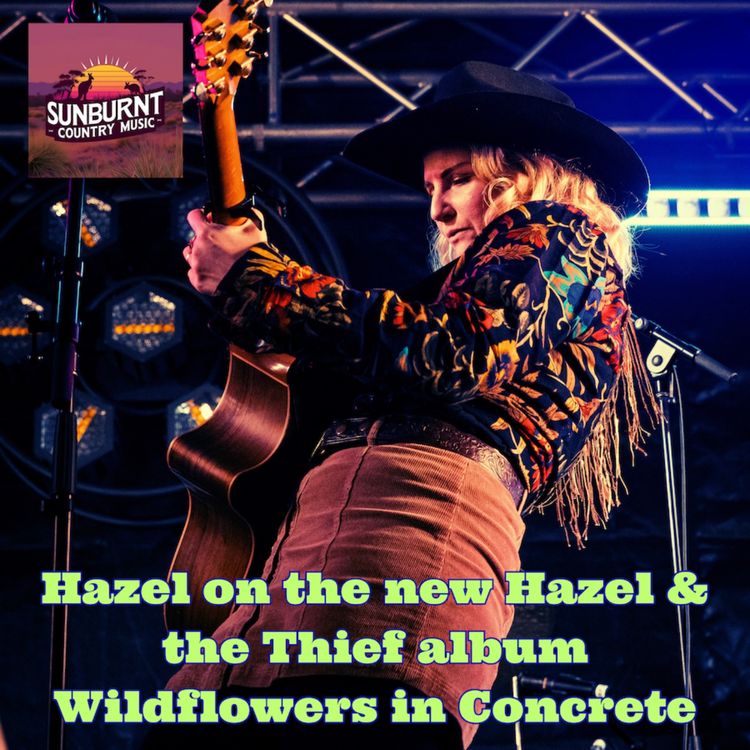 cover art for Hazel on the new Hazel & the Thief album Wildflowers in Concrete