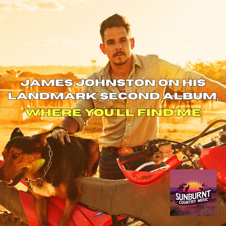cover art for James Johnston on his landmark second album, WHERE YOU’LL FIND ME