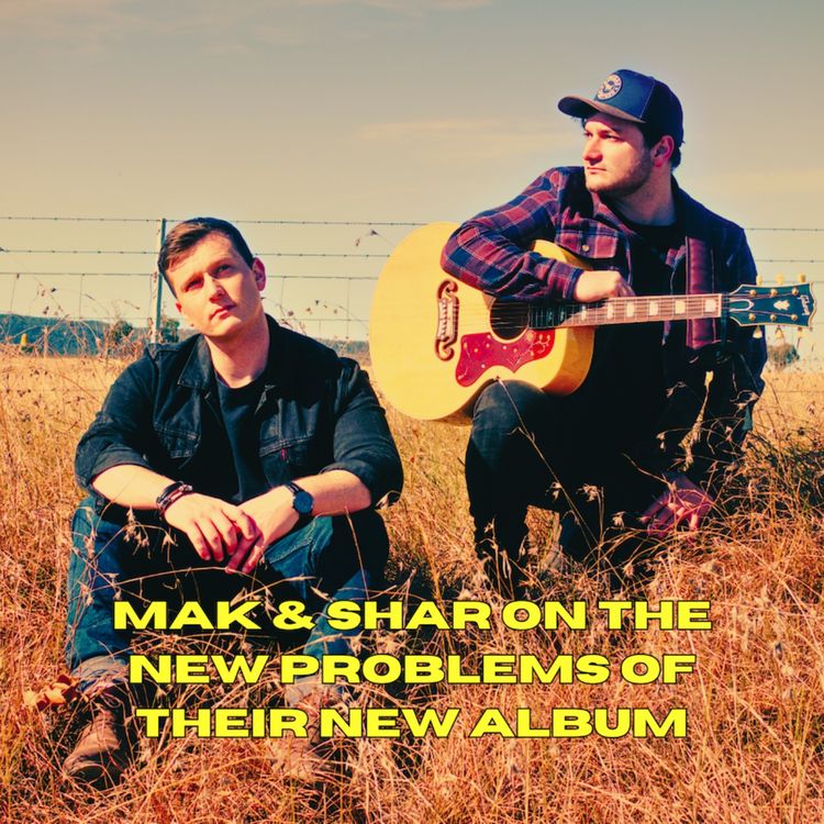 cover art for Mak & Shar on the New Problems of their new album