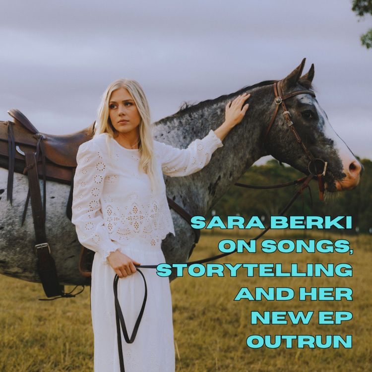 cover art for Sara Berki on songs, storytelling and her new EP Outrun