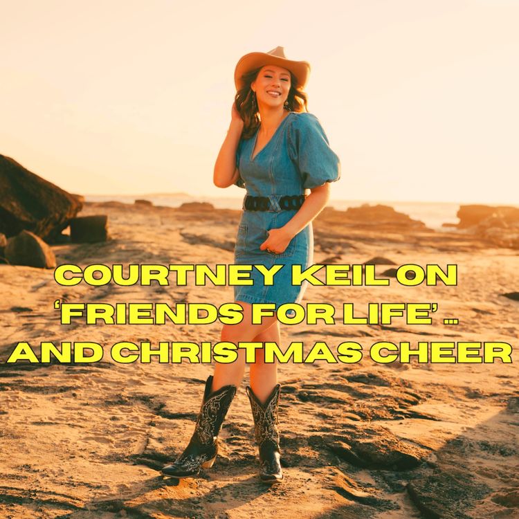 cover art for Courtney Keil on ‘Friends for Life’ … and Christmas cheer