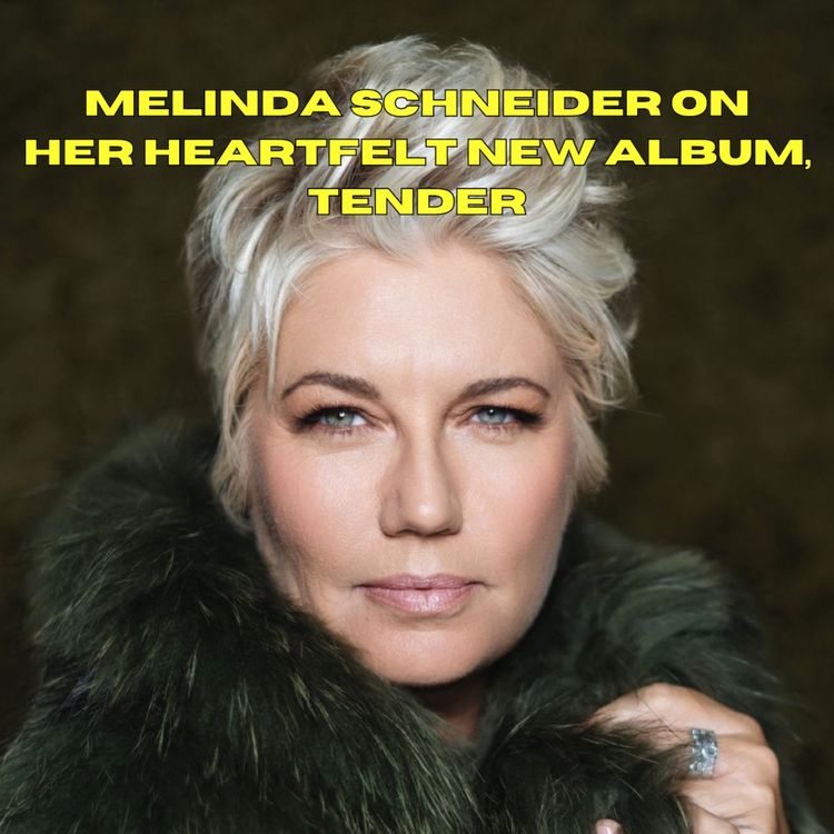cover art for Melinda Schneider on her heartfelt new album Tender