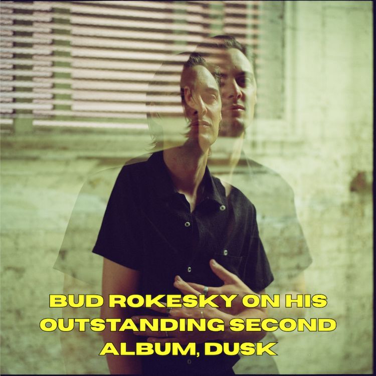 cover art for Bud Rokesky on his outstanding second album, Dusk
