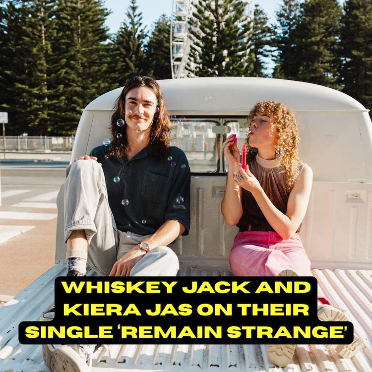 cover art for Whiskey Jack and Kiera Jas on their single ‘Remain Strange’