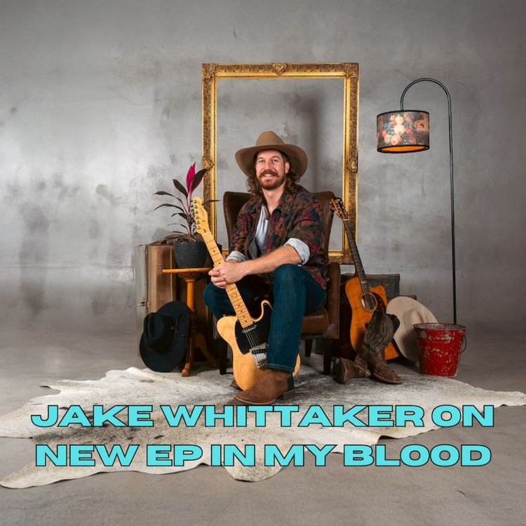cover art for Jake Whittaker on new EP In My Blood
