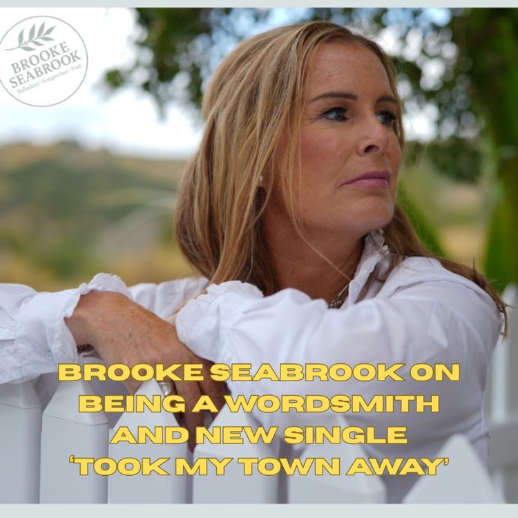 cover art for Brooke Seabrook on being a wordsmith and new single ‘Took My Town Away’