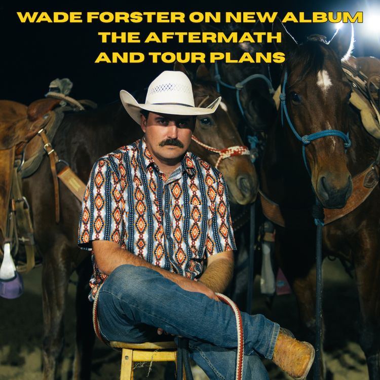 cover art for Wade Forster on impressive new album The Aftermath and tour plans