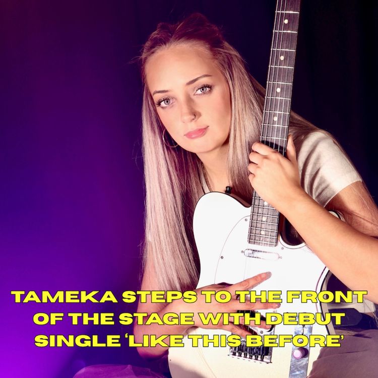 cover art for Tameka steps to the front of the stage with debut single ‘Like This Before’