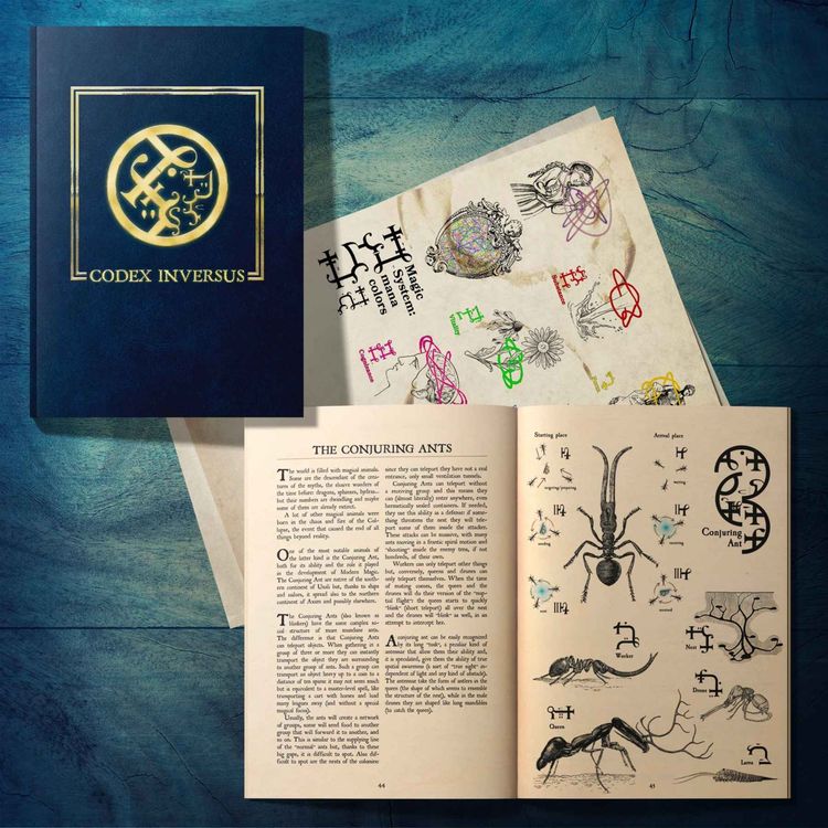 cover art for 58 - Luca and Codex Inversus