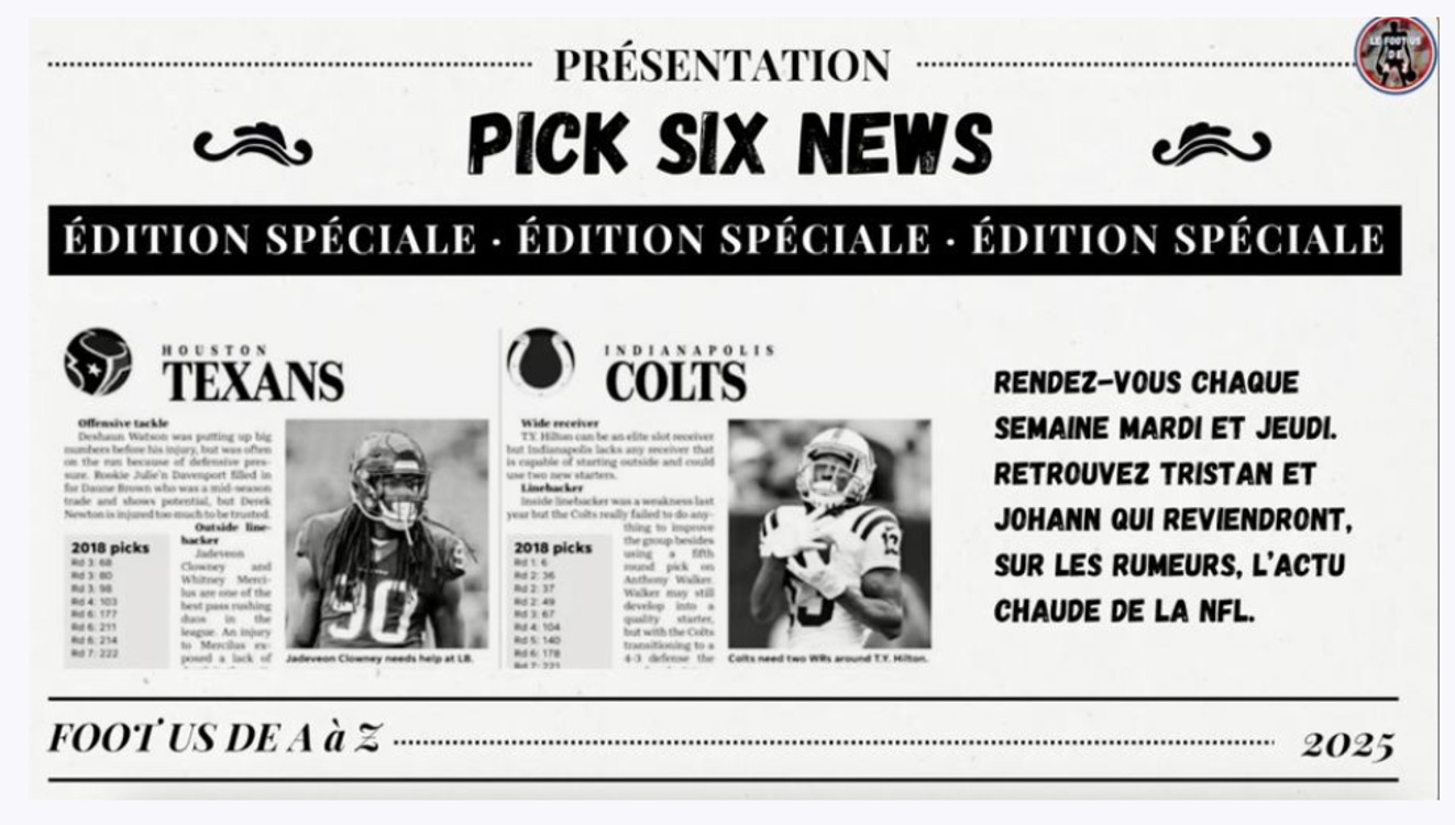cover art for Pick Six News #15B