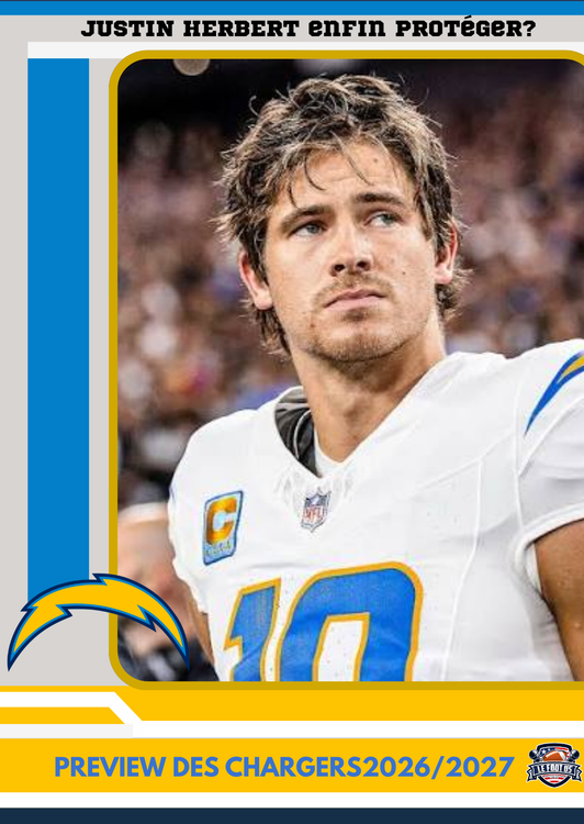 cover art for #6 Les Chargers Justin Herbert est il enfin protégé ? 