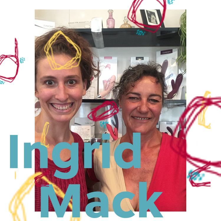 cover art for Ingrid Mack: "Ich bin eine sehr große Verfechterin des Kondom-Benutzens"