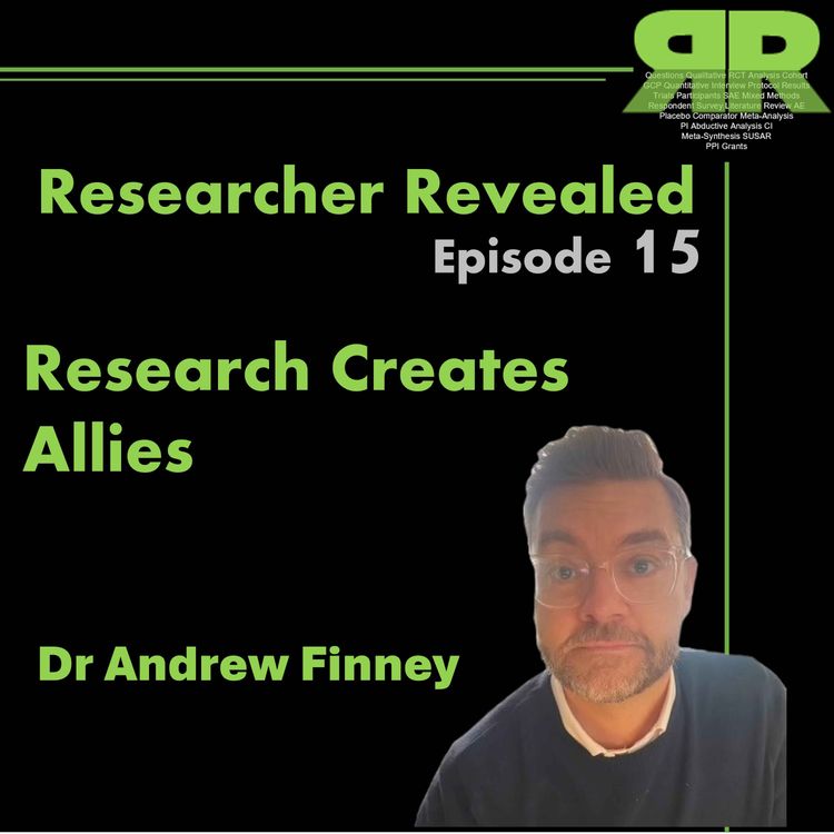 cover art for Researcher Revealed Podcast Episode 15