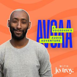 cover art for a Voiceover's Audio Adventure Podcast