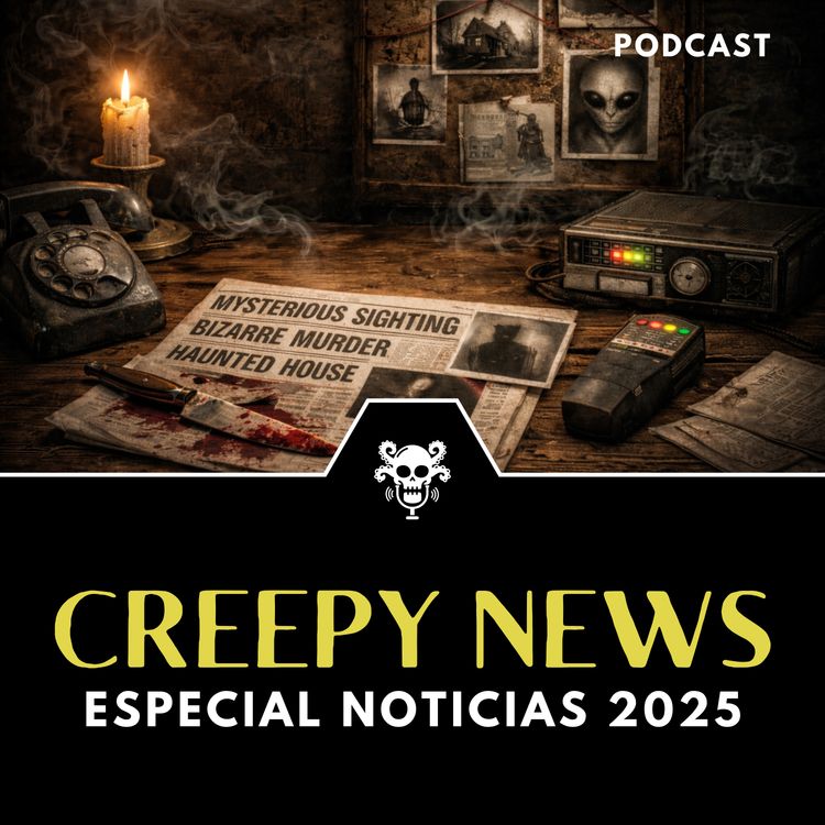 cover art for EP01-T05 - CREEPY NEWS #11 - Especial Noticias 2025 (con Felipe Bochatay)