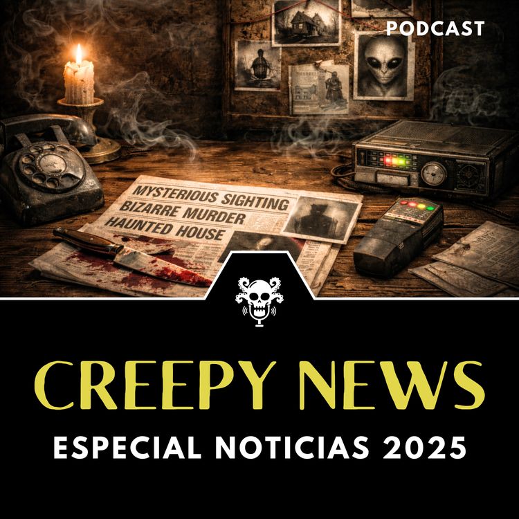 cover art for EP01-T05 - CREEPY NEWS #11 - Especial Noticias 2025 (con Felipe Bochatay)