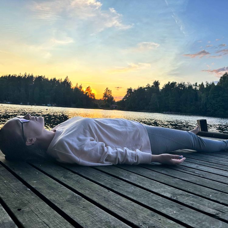 cover art for Extra lång sömnmeditation - förälska dig i ditt liv - utan musik