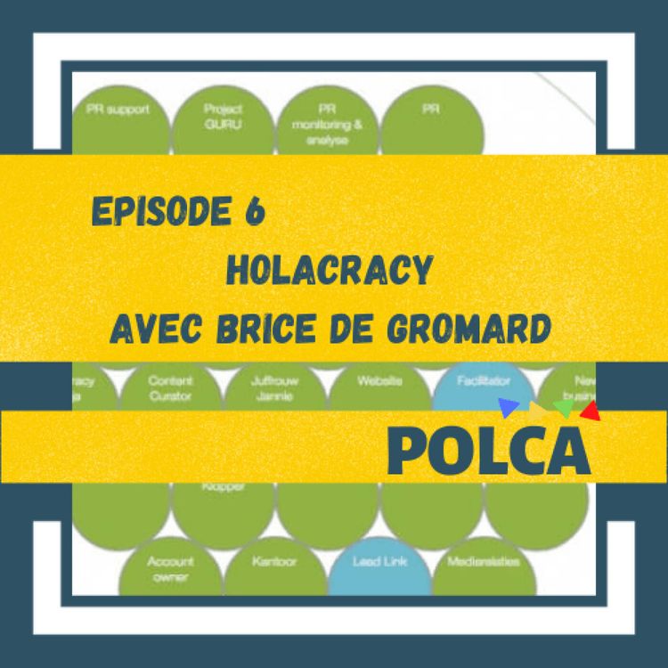 cover art for POLCA #6/ Holacracy - avec Brice deGromard