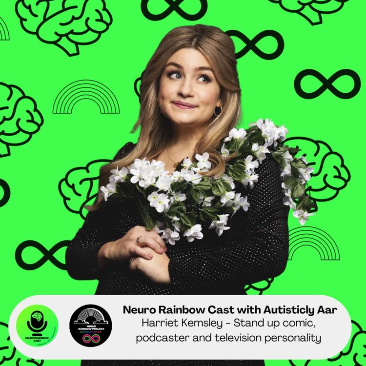 cover art for The Harriet Kemslet Interview: Laugh out loud fun with the dyspraxic comedian