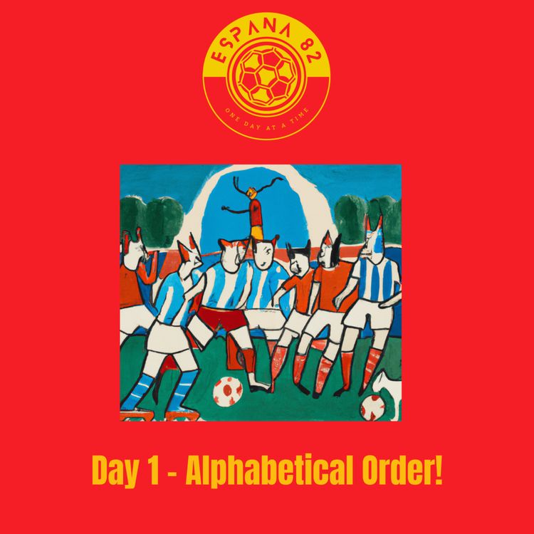 cover art for Day 1 - Alphabetical Order!