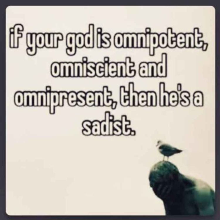 cover art for Gud är en sadist men Predikaren räddar dagen.