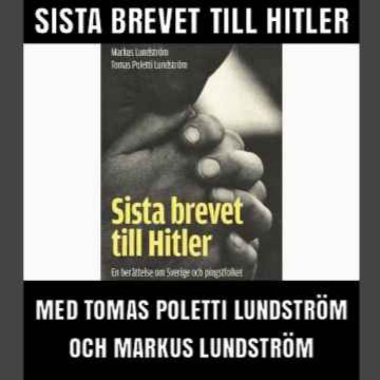 cover art for Sista brevet till Hitler.