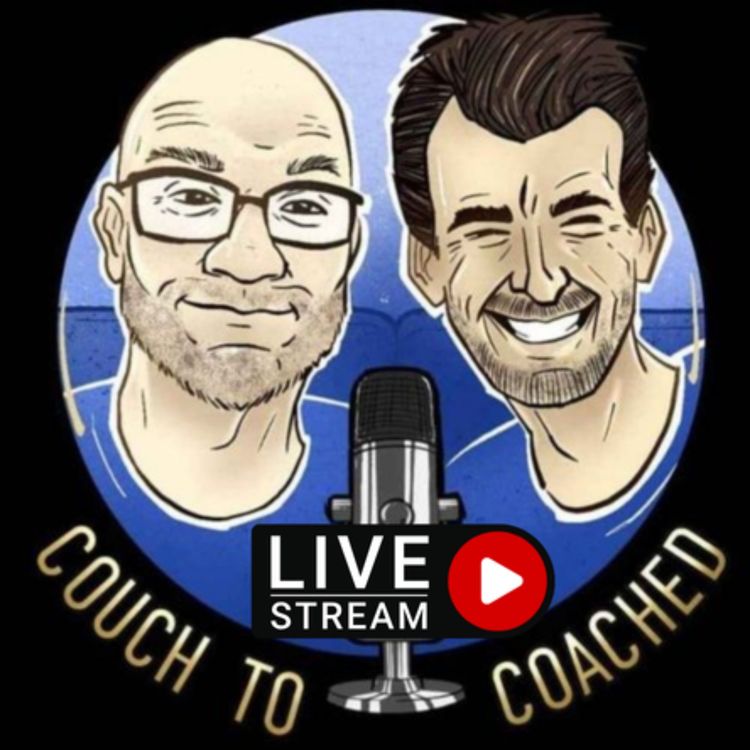cover art for Couch to coached- Running Podcast