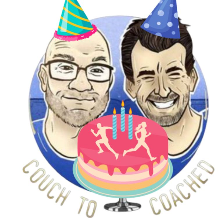 cover art for Couch to coached- Running Podcast