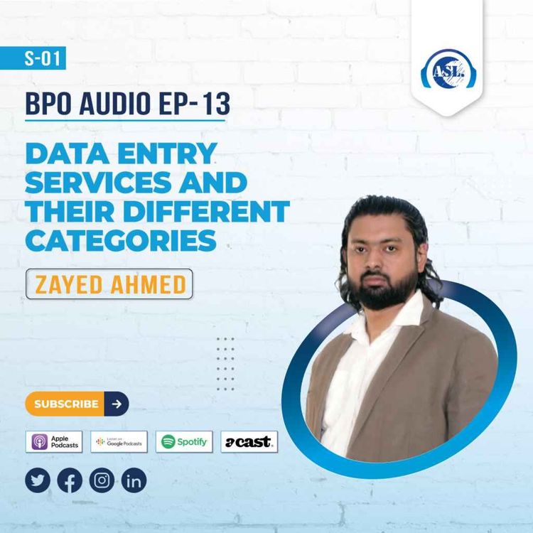 cover art for BPO Audio Ep 13 | Data Entry Services and Their Different Categories