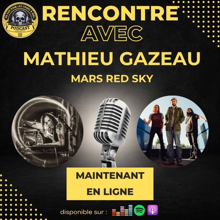 cover art for Interview - Mathieu Gazeau / Mars Red Sky
