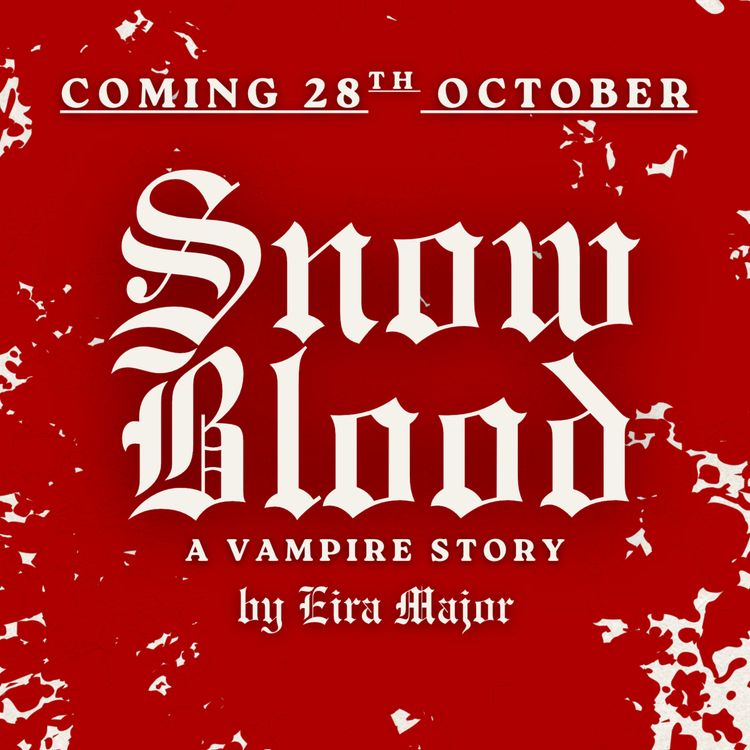 cover art for Snow Blood, Coming, 28th October