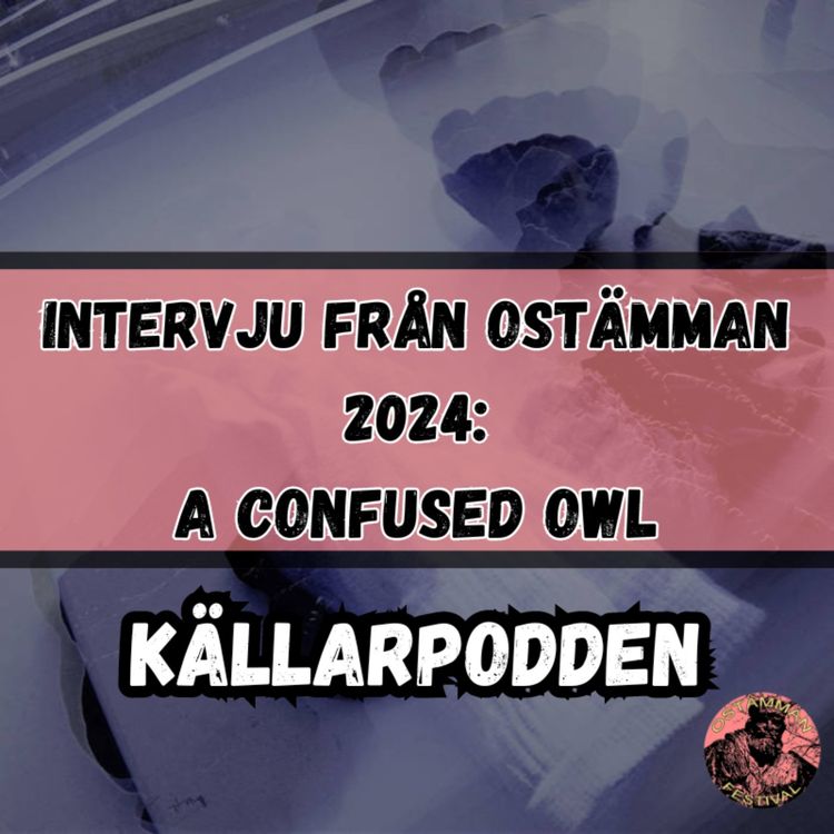 cover art for A CONFUSED OWL- Intervju från Ostämman 2024