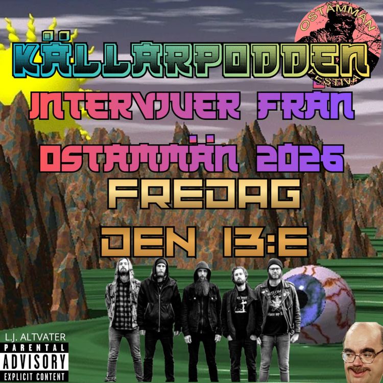 cover art for FREDAG DEN 13:E - Intervju från Ostämman 2026