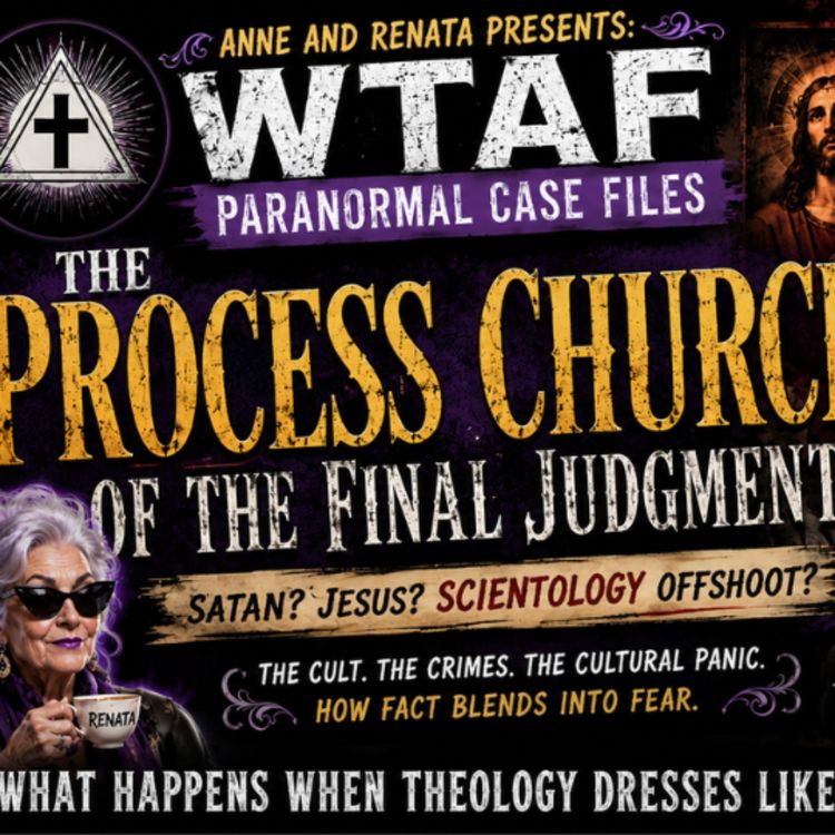 cover art for The Process Church: Cult, Religion, or Moral Panic? | WTAF Paranormal Case Files