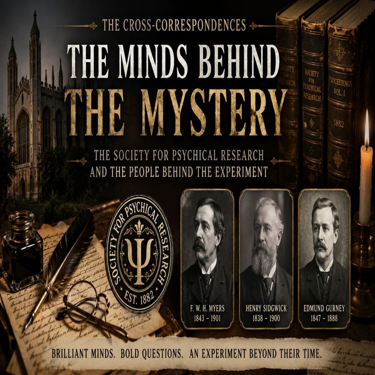 cover art for The Dead Left a Secret Code... Did Anyone Solve It? | The Cross-Correspondences | WTAF Paranormal Case Files