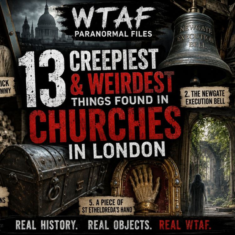 cover art for 13 Creepy, Bizarre & Unexpected Things Found in London Churches