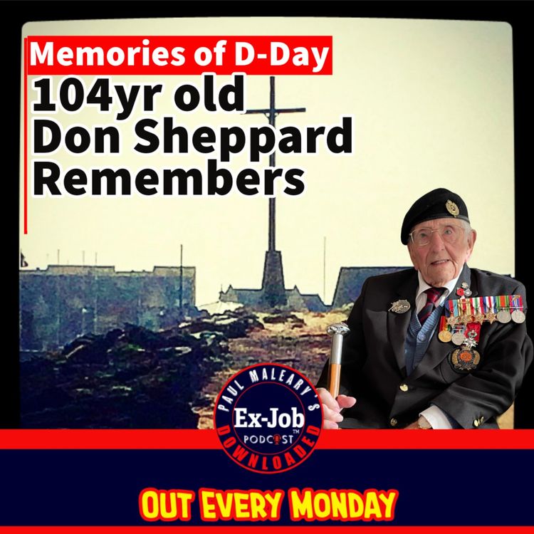 cover art for D Day Remembered with Don Sheppard 