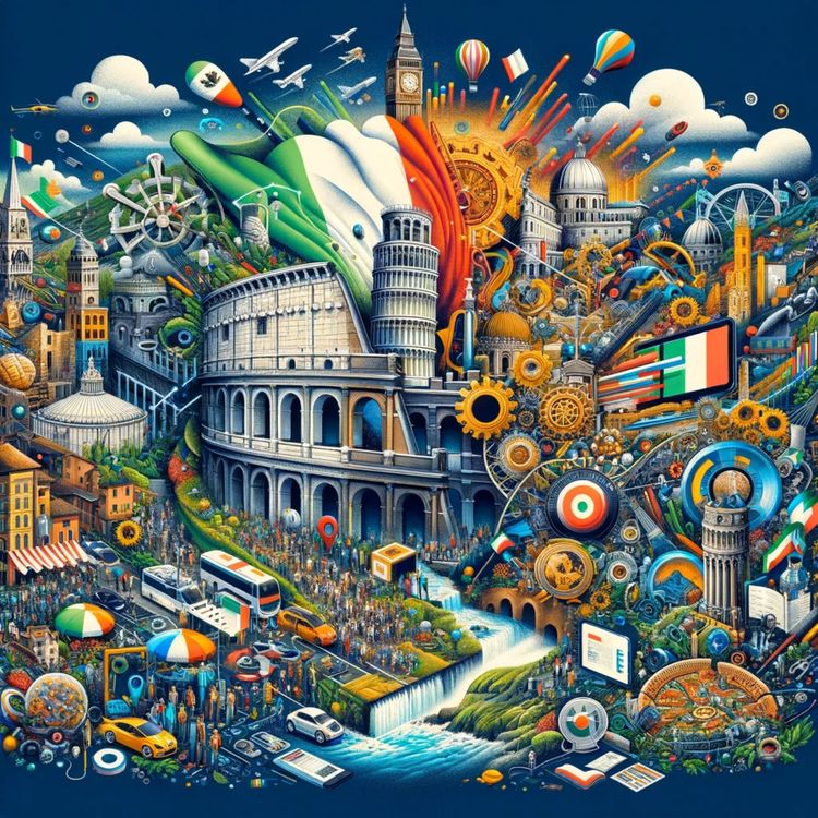 cover art for L'Italia Oltre le Cartoline: Tra Bellezze Millenarie e Sfide Contemporanee