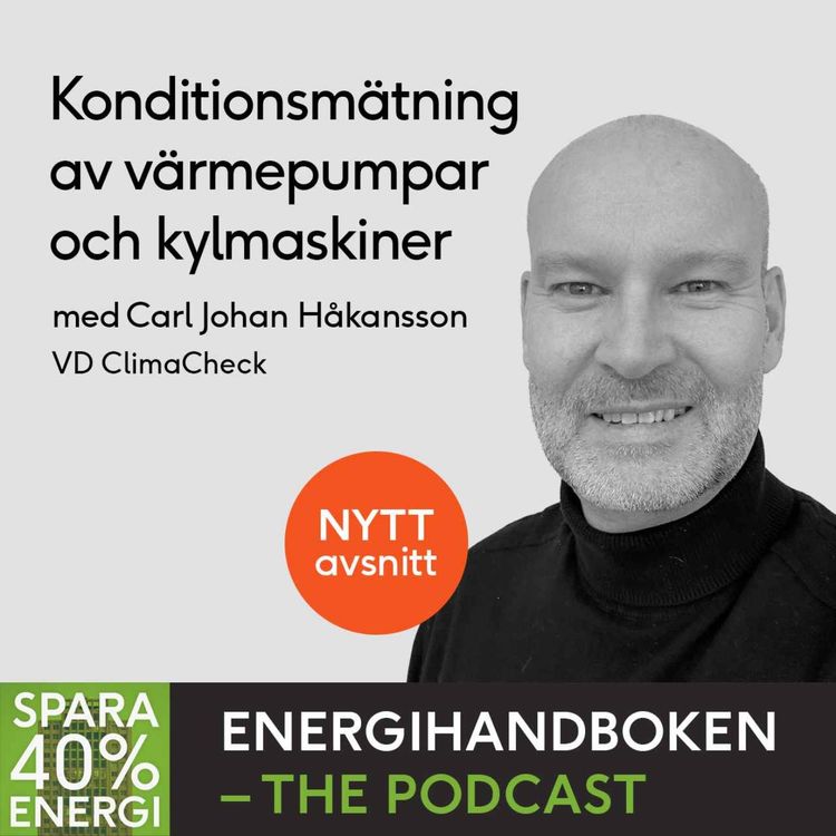 cover art for Optimering av värmepumpar och kylmaskiner - Climacheck med Carl-Johan Håkansson