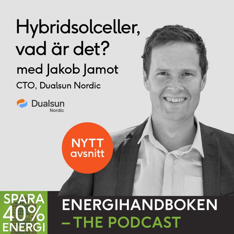 cover art for Hybridsolceller, vad är det? med Jakob Jamot