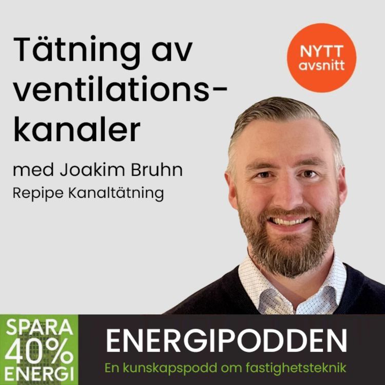 cover art for Tätning av ventilationskanaler med Joakim Bruhn