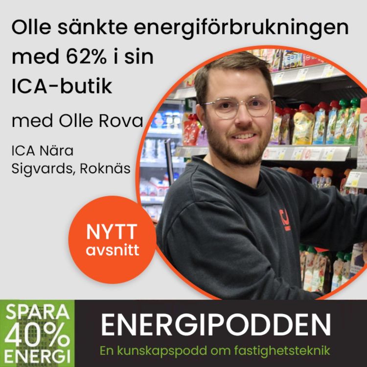 cover art for Olle sänkte energiförbrukningen med 62% i sin ICA-butik